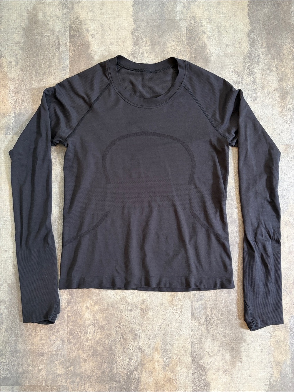 Lululemon Swiftly Tech Long-Sleeve Shirt *Waist Length — Black, 8